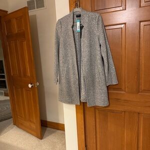 Vero Moda Women's Elegant Gray Trench Coat Chic look …. NWT SOFT!